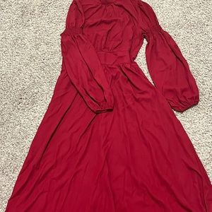 Long fancy, maxi dress. Brand new, never worn. Size Small in women’s.